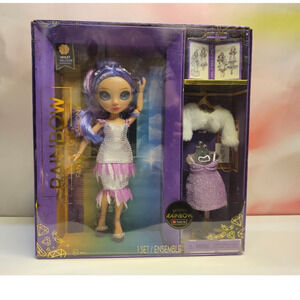 Rainbow High Fantastic Fashion Violet Willow 11" Fashion Doll and Playset NWT